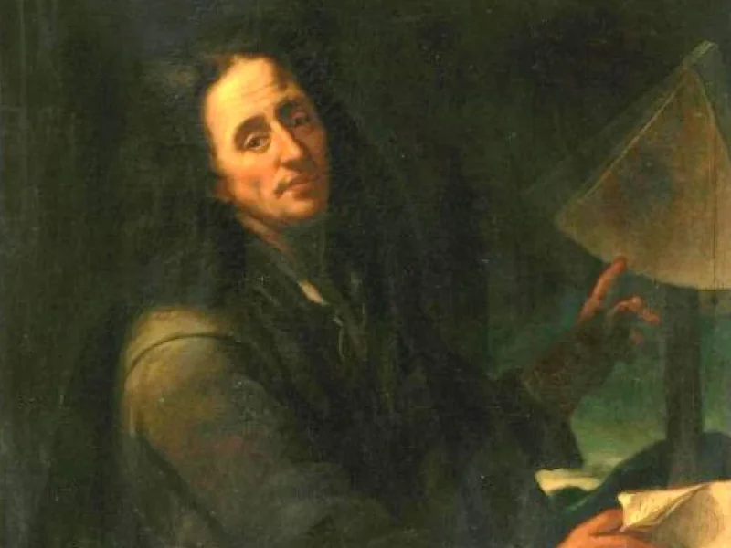1645-Johann Heinrich Am Ende - L'astronomo Christoph Arnold